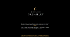 Desktop Screenshot of champagnegremillet.fr